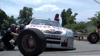 NASCAR pit stop practiceRed Bull Racing Team [upl. by Antonius526]