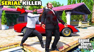 Franklin Become The Most Dangerous Serial Killer In GTA 5  SHINCHAN and CHOP [upl. by Llorre631]