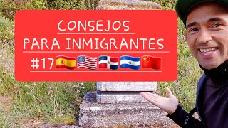 Consejos muy IMPORTANTES para inmigrantes [upl. by Albion]