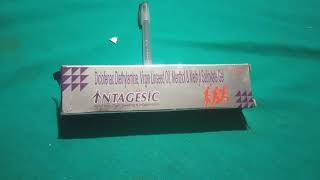 INTAGESIC GEL Relief from pain swelling inflammation For EXTERNAL USE ONLY [upl. by Barina]