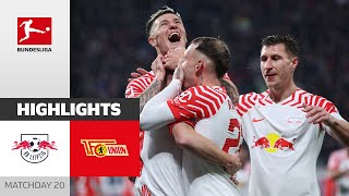 Leipzig Is Back On Track  RB Leipzig  Union Berlin 20  Highlights  MD 20 – Bundesliga 202324 [upl. by Onfroi183]