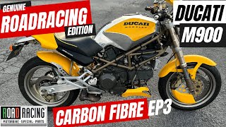 Ducati Monster 900 RoadRacing Edition  Carbon Fibre EP3 [upl. by Thecla]