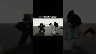 Roblox Studio INSANE execution Animation robloxstudio shorts [upl. by Aros]