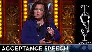 2014 Tony Awards  Rosie ODonnell  Isabelle Stevenson Award [upl. by Cormac]