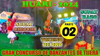 💥 Reto en Danza de Tijeras  huari 2024 [upl. by Willet]