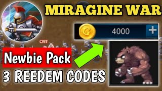 REEDEM CODES FOR MIRAGINE WAR 2024 [upl. by Webster]