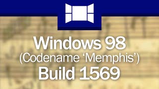 Windows 98 Build 1569 “Outlook Express Or Bust” [upl. by Mehelhteb]