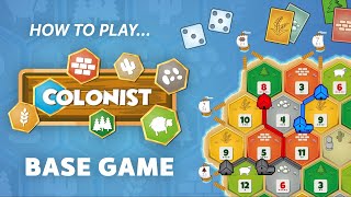 Colonist io  How to Play Catan Online [upl. by Henry]