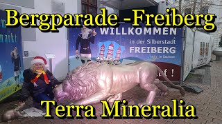 Freiberg Bergparade  Terra Mineralia 07 12 2024 [upl. by Eigger]