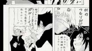 Sasusaku doujinshi 2 sasuke vs kakashi サスサク 同人誌 カカシvｓサスケ [upl. by Pontone]