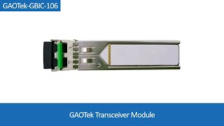 Transceiver Module  GAOTek [upl. by Lalo]