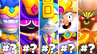 BEST SKIN FOR EVERY BRAWLER IN BRAWL STARS July 2024 [upl. by Ainirtak]