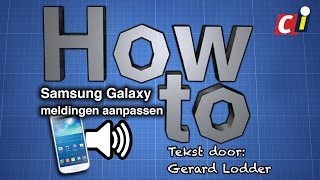 How to meldingen aanpassen op de smartphone [upl. by Wanfried134]