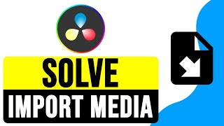 How to SOLVE the IMPORT MEDIA PROBLEM in DAVINCI RESOLVE 2024  Import MPG to DaVinci Resolve [upl. by Yanffit]