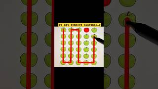 Avoid the red dots and finish with one stroke youtubeshorts ytshorts [upl. by Tadd]