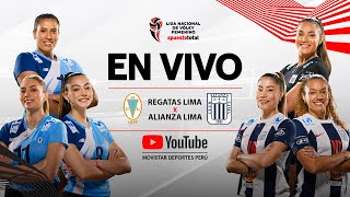 REGATAS LIMA vs ALIANZA LIMA EN VIVO sigue el partido por la fecha 11  LNSV 🏐👋 [upl. by Mile574]