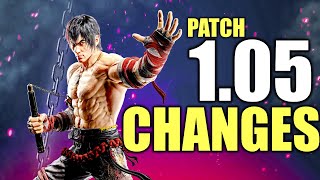 Marshall Law New Patch 105 all Changes  Tekken 8 [upl. by Tremayne]