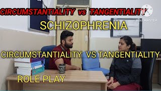 CIRCUMSTANTIALITY vs TANGENTIALITY SCHIZOPHRENIA  PSYCHIATRY  EDUCATIONAL VEDIO [upl. by Ibbed]