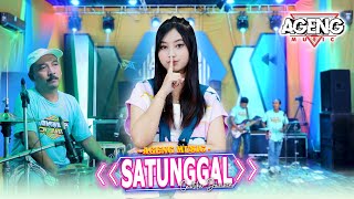 SATUNGGAL  Cantika Davinca ft Ageng Music Official Live Music [upl. by Alisan]