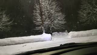 Winter sightseingdrive near the city of Outokumpu Finland February 25th 2022 II [upl. by Anselm]