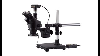 Setting up Brand New Amscope Trinocular Microscope [upl. by Eelirrem]