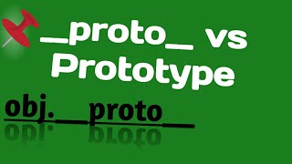 Difference between proto and Prototype in JavaScript  Well explained  Astute Js [upl. by Rosette910]