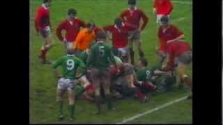 Ireland V Wales 1984  Rugby International  Lansdown Rd Dublin [upl. by Charmine732]