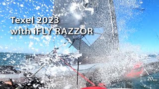 iFLY Texel 2023  Foiling Upwind  SAILING RACE [upl. by Valley403]