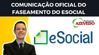 eSocial será implantado em cinco fases a partir de janeiro de 2018 l Segurança do Trabalho l eSocial [upl. by Fedora]