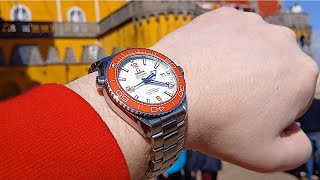 Omega Seamaster Planet Ocean 435mm Luxury Meets Functionality [upl. by Idas628]