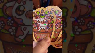 ✨How I Make Holographic Stickers✨shorts [upl. by Keon973]