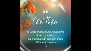 Cẩn thận cuocsong daoly quotes duet thinhhanh xh baihoccuocsong trietlycuocsong loihayydep [upl. by Donoghue]