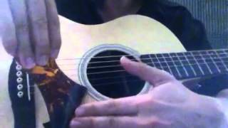 Removing pick guard on acoustic guitar [upl. by Nordek]