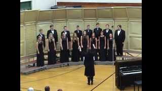 Illiana Chamber Singers quotHide Not Thou Thy Facequot  Richard Farrant [upl. by Brice]