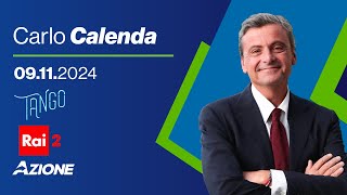 Carlo Calenda ospite a Tango su Rai 2 [upl. by Garlen]