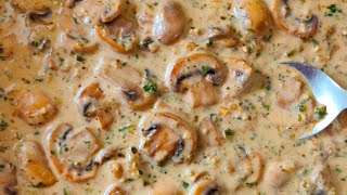 Creamy Mushroom Sauce Recipe [upl. by Rese986]