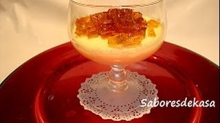 Crema pastelera con gelatina de moscatel [upl. by Angadresma]