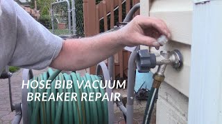 Fix A Hose Bib Vacuum Breaker Or AntiSiphon Valve For 3 vacuumbreaker aroundthehousewithpat [upl. by Ammadas]