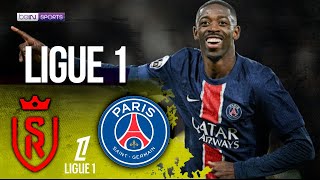 Stade Reims vs PSG  Ligue 1 HIGHLIGHTS  092124  beIN SPORTS USA [upl. by Nerhe]