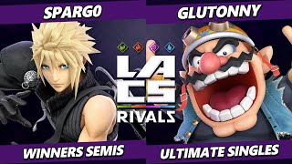 LACS Rivals TOP 8  Spargo Cloud Vs Glutonny Wario Smash Ultimate  SSBU [upl. by Kaye169]