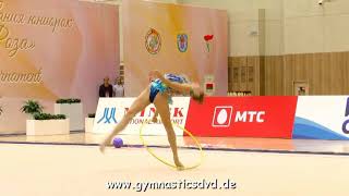 Polina Shmatko RUS  Junior 03  Crystal Rose Cup Minsk 2018 [upl. by Sall]