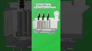 Transformer in 3D How Transformer Works in 3D in Hindi Electrical Transformer Mechanism [upl. by Ayatnohs588]