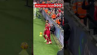 Mohamed Salah GoooooLazoooo Liverpool vs Aston Villa premierleague shorts sports [upl. by Wescott]