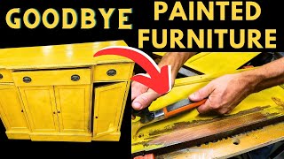 Ep 81 TRASHED Painted furniture gets GORGEOUS RESTORATION [upl. by Yasdnil]