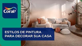 Decore a sua casa usando diferentes estilos de pintura ​ [upl. by Ahseenak]