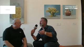 Intervista allartista Vincenzo Iacobelli al Pam di Parete [upl. by Remington]