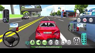 New Red Mercedes G63  crazy driving  3D driving class 2024 [upl. by Yltnerb]