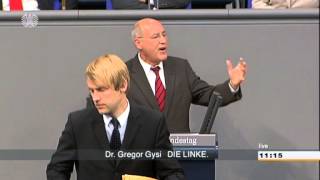 Gregor Gysi DIE LINKE Ohne DIE LINKE im Bundestag würde die Demokratie verarmen [upl. by Major707]