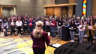 Pure Imagination arr Ben Bram CONNECTICUT ALL STATE CHOIR 2019 [upl. by Ynnav]