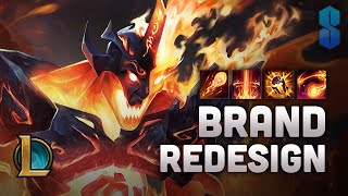 Redesigning Brand  Fan Visual Rework [upl. by Janyte438]